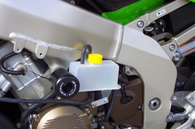 1 PAIR GSG PROTECTORS, KAWASAKI ZX6R F1-3 95-97, SOME MODIFICATIONS REQUIRED image