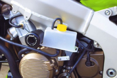 1 PAIR GSG PROTECTORS, KAWASAKI ZX9R 00-01, FAIRING/COOLANT TANK MODS REQD image