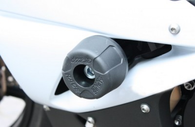 1 PAIR GSG PROTECTORS, KAWASAKI ZX6R 2009-12, NO FAIRING MODS REQUIRED image