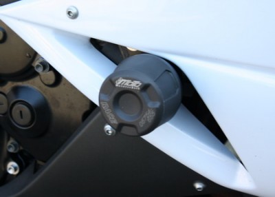 1 PAIR GSG PROTECTORS, KAWASAKI ZX6R 2009-12, NO MODIFICATIONS REQUIRED image