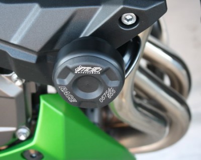 1 PAIR GSG PROTECTORS, KAWASAKI Z800 2013 ON, NO MODIFICATIONS REQUIRED image