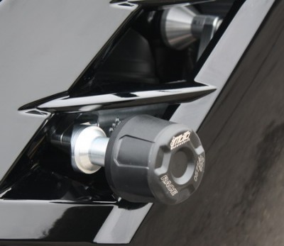 1 PAIR GSG PROTECTORS, KAWASAKI NINJA 300 R 2013, NO MODIFICATIONS REQUIRED image