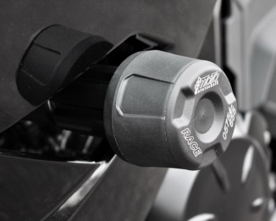 1 PAIR GSG PROTECTORS, KAWASAKI 650 NINJA 2017 ON, NO MODIFICATIONS REQUIRED image