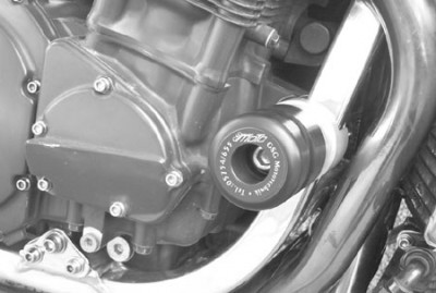 1 PAIR GSG PROTECTORS, SUZUKI GSXR750 1999-91, FAIRING MODIFICATIONS REQUIRED image