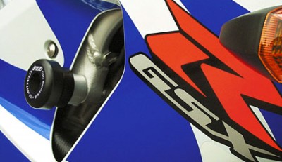 1 PAIR GSG PROTECTORS, SUZUKI GSXR750 2000-03, FAIRING MODIFICATIONS REQUIRED image