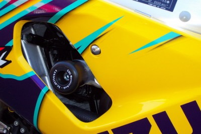 1 PAIR GSG PROTECTORS, SUZUKI GSXR750 2000-03, FAIRING MODIFICATIONS REQUIRED image