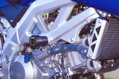1 PAIR GSG PROTECTORS, SUZUKI SV1000/S 2003 ON, NO MODIFICATIONS REQUIRED image