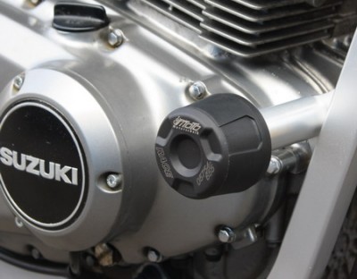1 PAIR GSG PROTECTORS, SUZUKI GS500E, NO MODIFICATIONS REQUIRED image