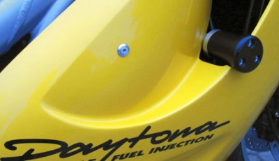 1 PAIR GSG PROTECTORS, DAYTONA T595/955i 97-01, FAIRING MODS REQUIRED image