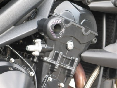 1 PAIR GSG PROTECTORS, TRIUMPH STREET TRIPLE 675  07-NO MODIFICATIONS REQUIRED image