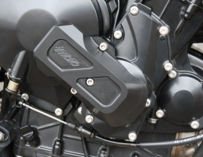 GSG RHS ENGINE PROTECTOR, STREET TRIPLE 675/R 07 ON, NO MODIFICATIONS REQUIRED image