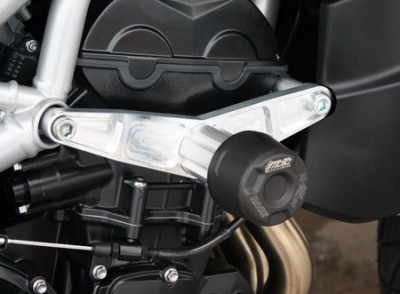 1 PAIR GSG PROTECTORS, TRIUMPH TIGER 800 2011-14, MOD REQUIRED TO RH RAD SHROUD image