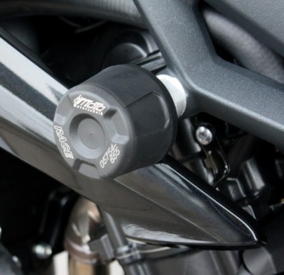 1 PAIR GSG PROTECTORS, STREET TRIPLE 675/R/765 13 ON,NO MODIFICATIONS REQUIRED image