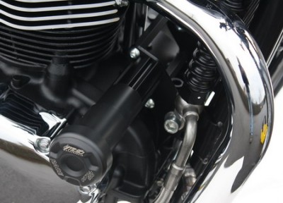 1 PAIR GSG PROTECTORS, BONNEVILLE/SE/AMERICA/T100, NO MODIFICATIONS REQUIRED image