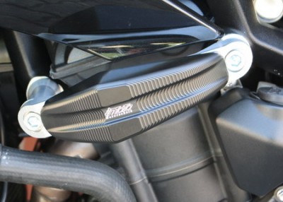 1 PAIR GSG PROTECTORS, STREET TRIPLE 765 2017 - 2019 NO MODIFICATIONS REQUIRED image