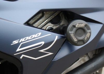 1 PAIR GSG PROTECTORS, BMW S1000R 2014 ON, NO MODIFICATIONS REQUIRED image
