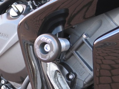 1 PAIR GSG PROTECTORS, YAMAHA FAZER FZ6 RJ07 2004 ON,NO MODIFICATIONS REQUIRED image