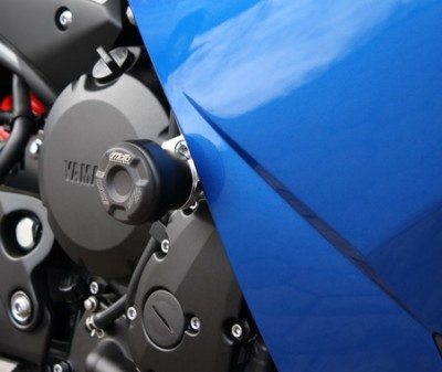 1 PAIR GSG CRASH PROTECTORS, YAMAHA XJ6 DIVERSION F 2010 ON image