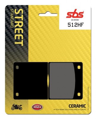 1 SET SBS CERAMIC FRONT BRAKE PADS image