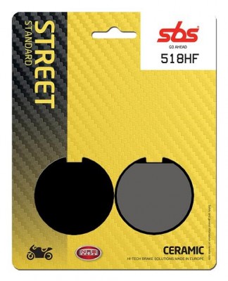 1 SET SBS CERAMIC FRONT BRAKE PADS image