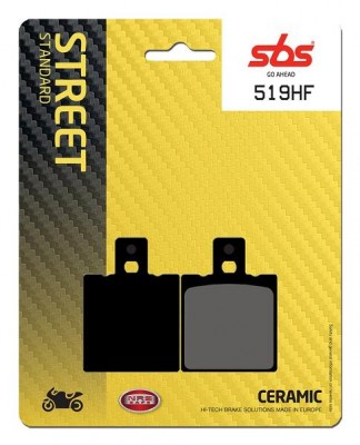 1 SET SBS CERAMIC FRONT BRAKE PADS / DUCATI 748 / 916 BIPOSTO 95-98 (REAR PADS) image