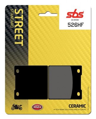 1 SET SBS CERAMIC FRONT BRAKE PADS HONDA CB750 C 1980-1981 / K/L 1979-1980 / PZ 1981-1984 image