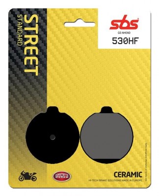 1 SET SBS CERAMIC FRONT BRAKE PADS KAWASAKI Z1300 1979-1981  / Z1300 DF1 1984 image