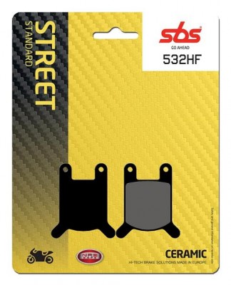 1 SET SBS CERAMIC FRONT BRAKE PADS image