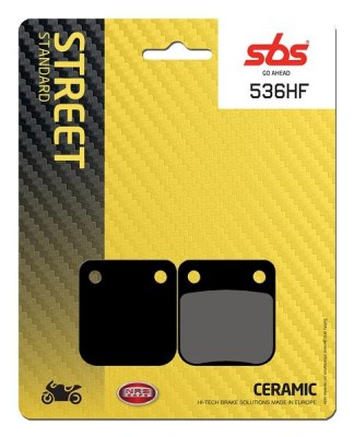 1 SET SBS CERAMIC FRONT BRAKE PADS, CG125 04-08 image