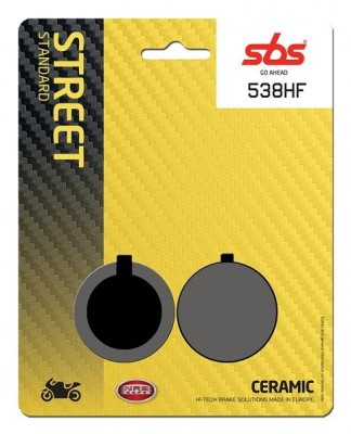 1 SET SBS CERAMIC FRONT BRAKE PADS image