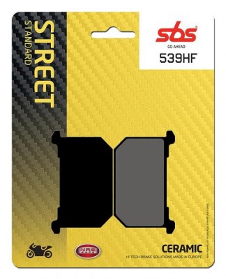 1 SET SBS CERAMIC FRONT BRAKE PADS image