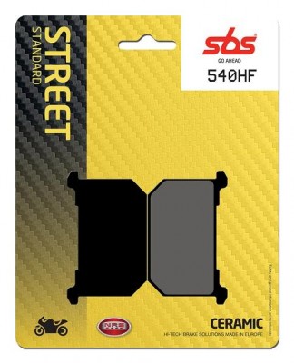 1 SET SBS CERAMIC FRONT BRAKE PADS image