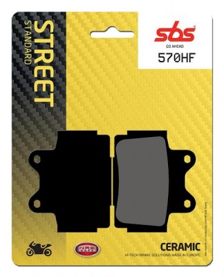 1 SET SBS CERAMIC FRONT BRAKE PADS YAMAHA RD350LC 1985 / RD350LC/F 85-90 image