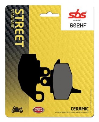 1 SET SBS CERAMIC FRONT BRAKE PADS KAWASAKI KLR650 1987-1994 image