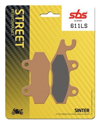 1 SET SBS STREET SINTERED REAR BRAKE PADS TRIUMPH TROPHY 1200 SE 13-18 image