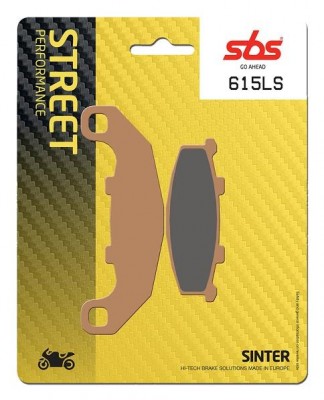 1 SET SBS STREET SINTERED REAR BRAKE PADS SUZUKI RGV250 GAMMA 91-92 / RGV250 93-95 image