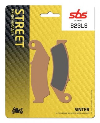 1 SET SBS STREET SINTERED REAR BRAKE PADS HONDA NC30 / NC35 / RC30 / RC45 image