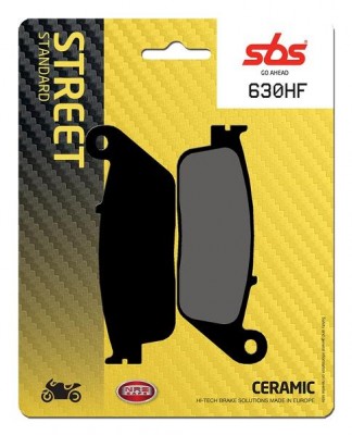 1 SET SBS CERAMIC FRONT BRAKE PADS / HONDA VFR750F 1988-1998 (REAR PADS) image