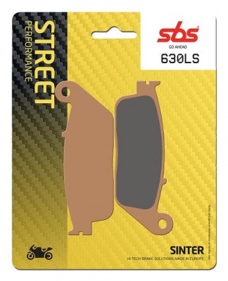 1 SET SBS STREET SINTERED REAR BRAKE PADS HONDA VFR750F 1988-1998 image