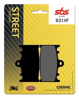 1 SET SBS CERAMIC FRONT BRAKE PADS image