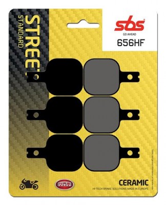 1 SET SBS CERAMIC FRONT BRAKE PADS HARRISON MINI 6 + ISR 6 image