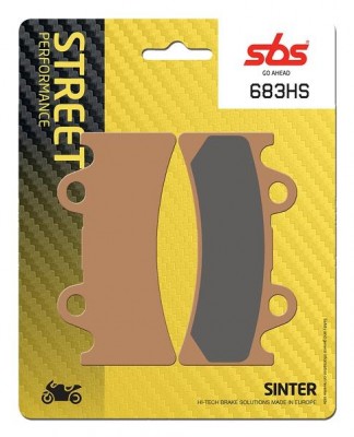 1 SET SBS STREET SINTERED FRONT BRAKE PADS YAMAHA FZR1000 94-95 / YZF750 93-97 image