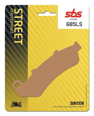 1 SET SBS STREET SINTERED REAR BRAKE PADS HONDA CBR1000 F/FP 1993-1999 image