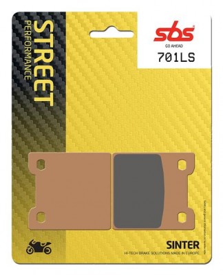 1 SET SBS STREET SINTERED REAR BRAKE PADS SUZUKI RF900 1994-1997 image