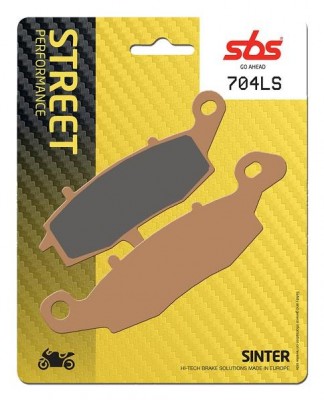 1 SET SBS STREET SINTERED REAR BRAKE PADS image
