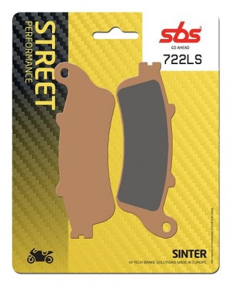 1 SET SBS STREET SINTERED REAR BRAKE PADS HONDA ST1300 PAN EUROPEAN / ABS 2002-2018 image