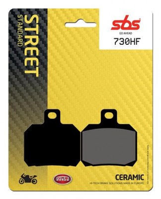 1 SET SBS CERAMIC FRONT BRAKE PADS / APRILIA RSV1000 MILLE 97-03 / HPK (REAR) image