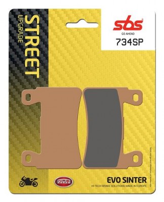 1 SET SBS PERFORMANCE SINTERED FRONT BRAKE PADS CBR600RR 03-04 / VTR1000 SP1/SP2 00-06 image