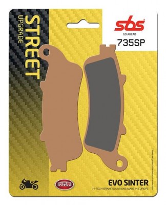 1 SET SBS PERFORMANCE SINTERED FRONT BRAKE PADS HONDA VFR800FI 98-01 / V-TEC 02-05 image