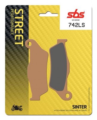 1 SET SBS STREET SINTERED REAR BRAKE PADS BMW S1000XR / K1200/1300 / R1200 VARIOUS image